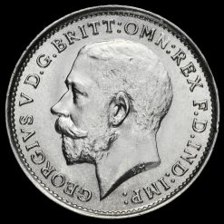 1919 George V Silver Threepence Obverse