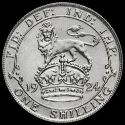 1924 George V Silver Shilling Reverse