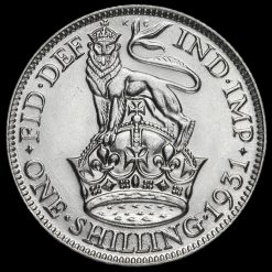 1931 George V Silver Shilling Reverse