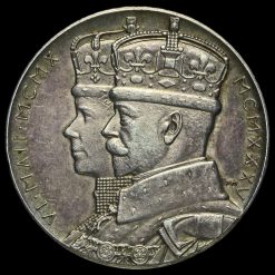1935 George V Official Silver Jubilee Medal Obverse