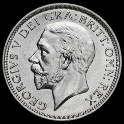 1936 George V Silver Shilling Obverse