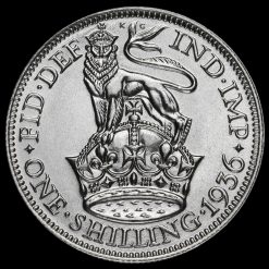 1936 George V Silver Shilling Reverse