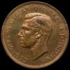 1937 George VI Bronze Proof Penny Obverse