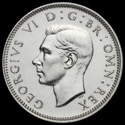 1937 George VI Silver Proof Scottish Shilling Obverse