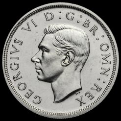 1937 George VI Coronation Silver Proof Crown Obverse