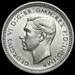 1946 George VI Silver Maundy Threepence Obverse