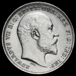 1902 Edward VII Silver Threepence Obverse