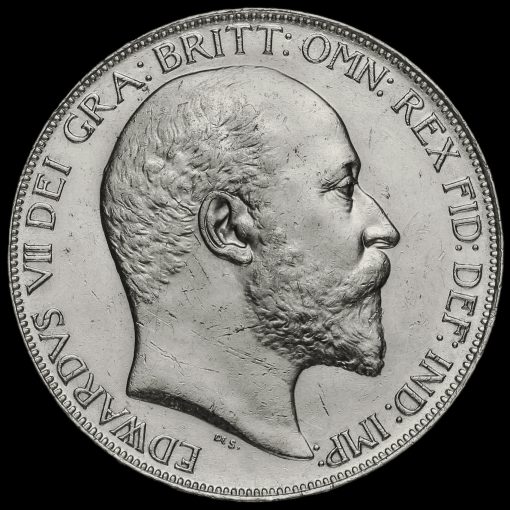 1902 Edward VII Silver Crown Obverse