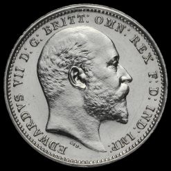 1905 Edward VII Silver Maundy Fourpence Obverse