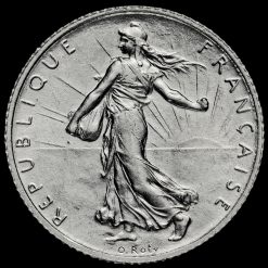 France 1916 Silver 1 Franc Obverse