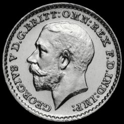 1917 George V Silver Maundy Penny Obverse