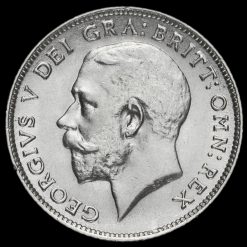 1918 George V Silver Sixpence Obverse