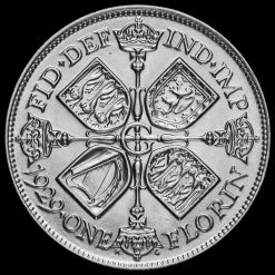 1929 George V Silver Florin Reverse