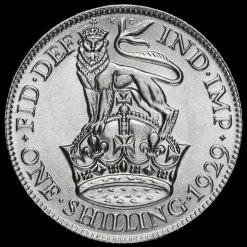 1929 George V Silver Shilling Reverse