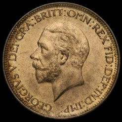 1931 George V Halfpenny Obverse