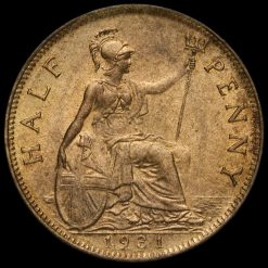1931 George V Halfpenny Reverse