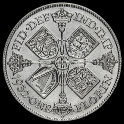 1932 George V Silver Florin Reverse