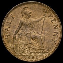 1932 George V Halfpenny Reverse