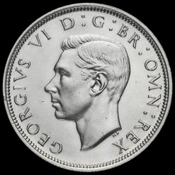 1937 George VI Silver Half Crown Obverse