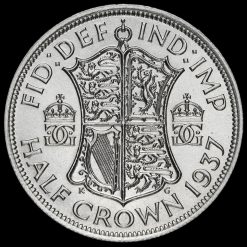 1937 George VI Silver Half Crown Reverse