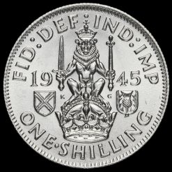 1945 George VI Silver Scottish Shilling Reverse