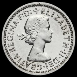 1962 Elizabeth II Silver Maundy Threepence Obverse
