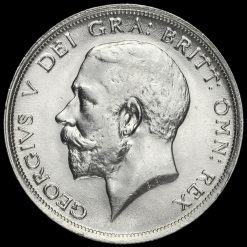 1919 George V Silver Half Crown Obverse