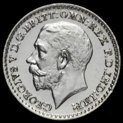1922 George V Silver Maundy Penny Obverse