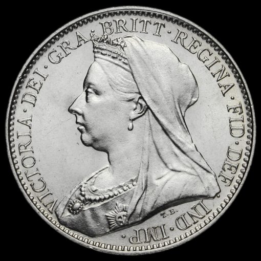 1894 Queen Victoria Veiled Head Silver Maundy Fourpence Obverse