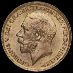 1911 George V Penny Obverse