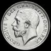 1911 George V Silver Sixpence Obverse