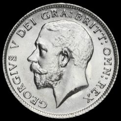 1911 George V Silver Sixpence Obverse
