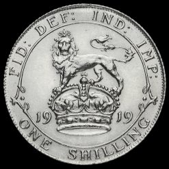 1919 George V Silver Shilling Reverse