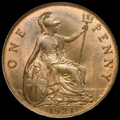 1921 George V Penny Reverse