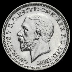 1926 George V Silver Threepence Obverse