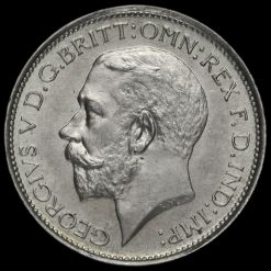 1927 George V Silver Maundy Fourpence Obverse
