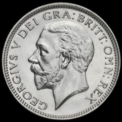 1929 George V Silver Shilling Obverse