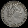 1819 George III Milled Silver LIX Crown Obverse