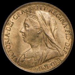 1900 Queen Victoria Penny Obverse