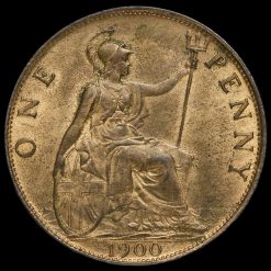 1900 Queen Victoria Penny Reverse