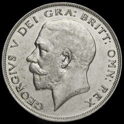 1920 George V Silver Half Crown Obverse