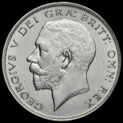 1922 George V Silver Half Crown Obverse