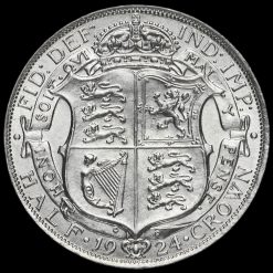1924 George V Silver Half Crown Reverse