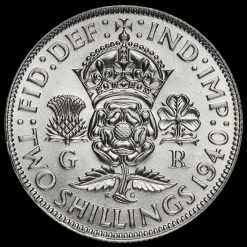 1940 George VI Silver Two Shilling Coin / Florin Reverse
