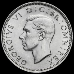 1946 George VI Silver English Shilling Obverse