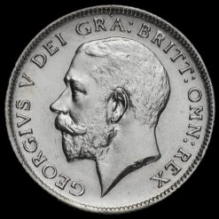 1921 George V Silver Sixpence Obverse