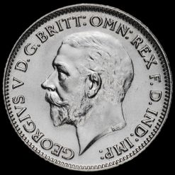 1930 George V Silver Sixpence Obverse
