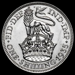 1935 George V Silver Shilling Reverse
