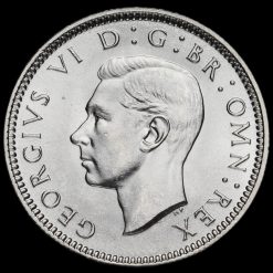 1938 George VI Silver Sixpence Obverse