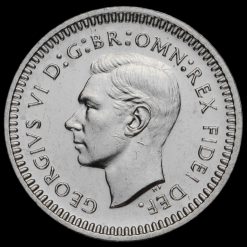 1950 George VI Silver Maundy Penny Obverse